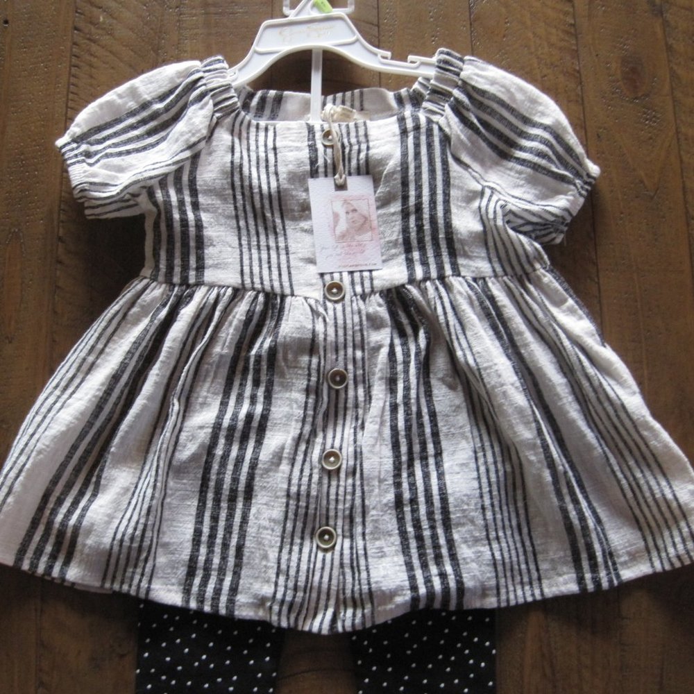 Jessica Simpson 2Pc Short Sleeve Top with Spandex - Picture 1 of 5